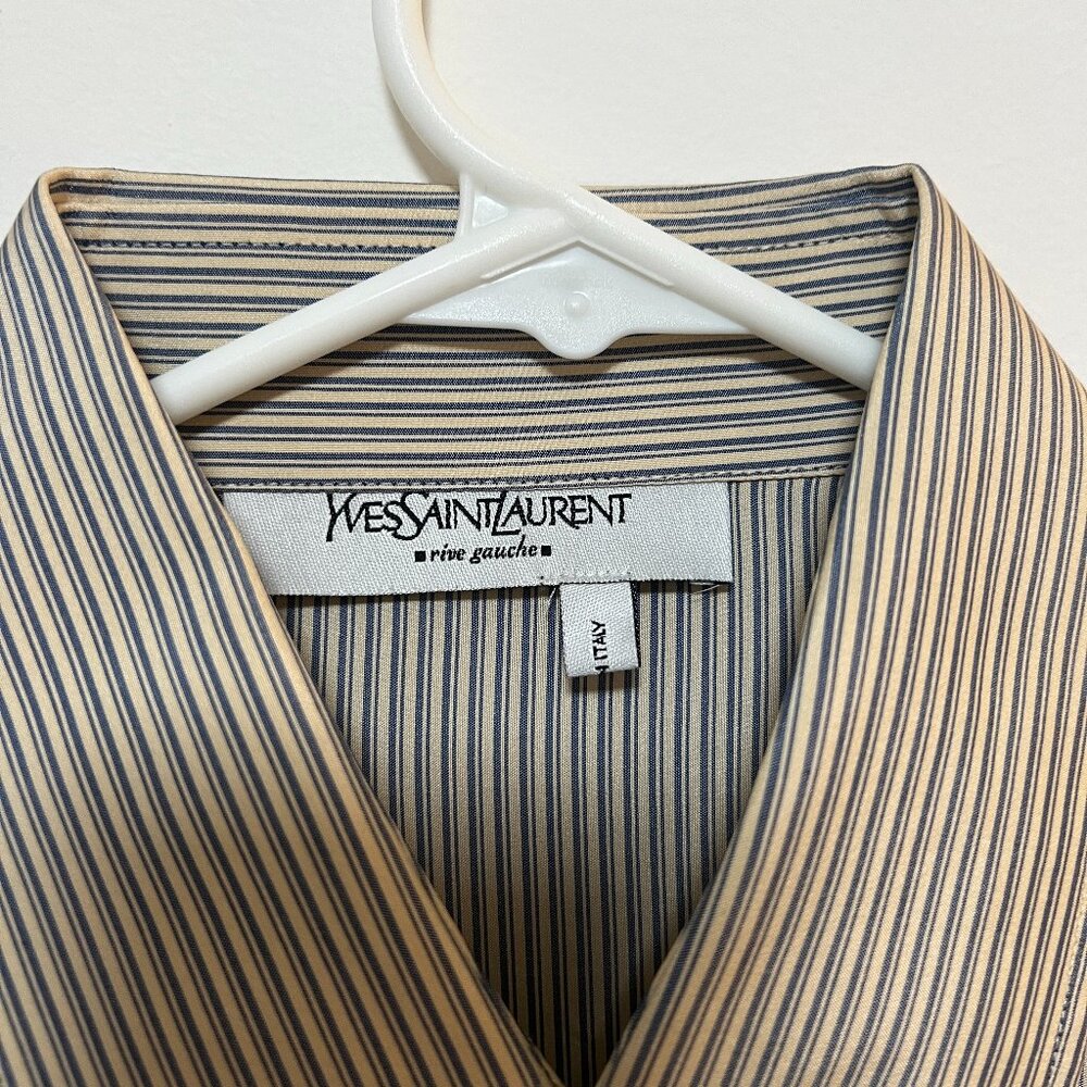 YVES SAINT LAURENT BUTTON UP SHIRT
